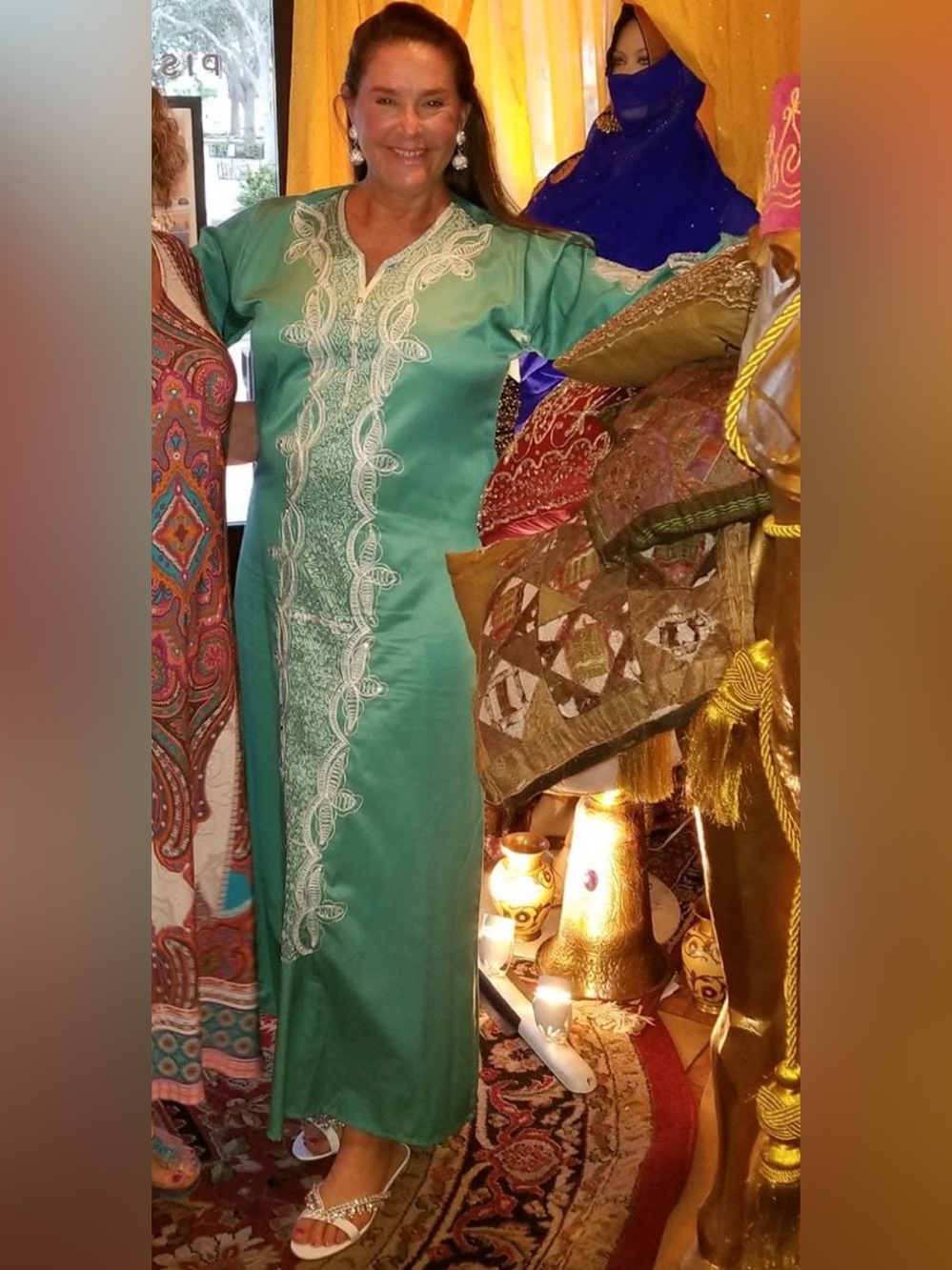 Syrian Embroidered Kaftan - Picture 5 of 5